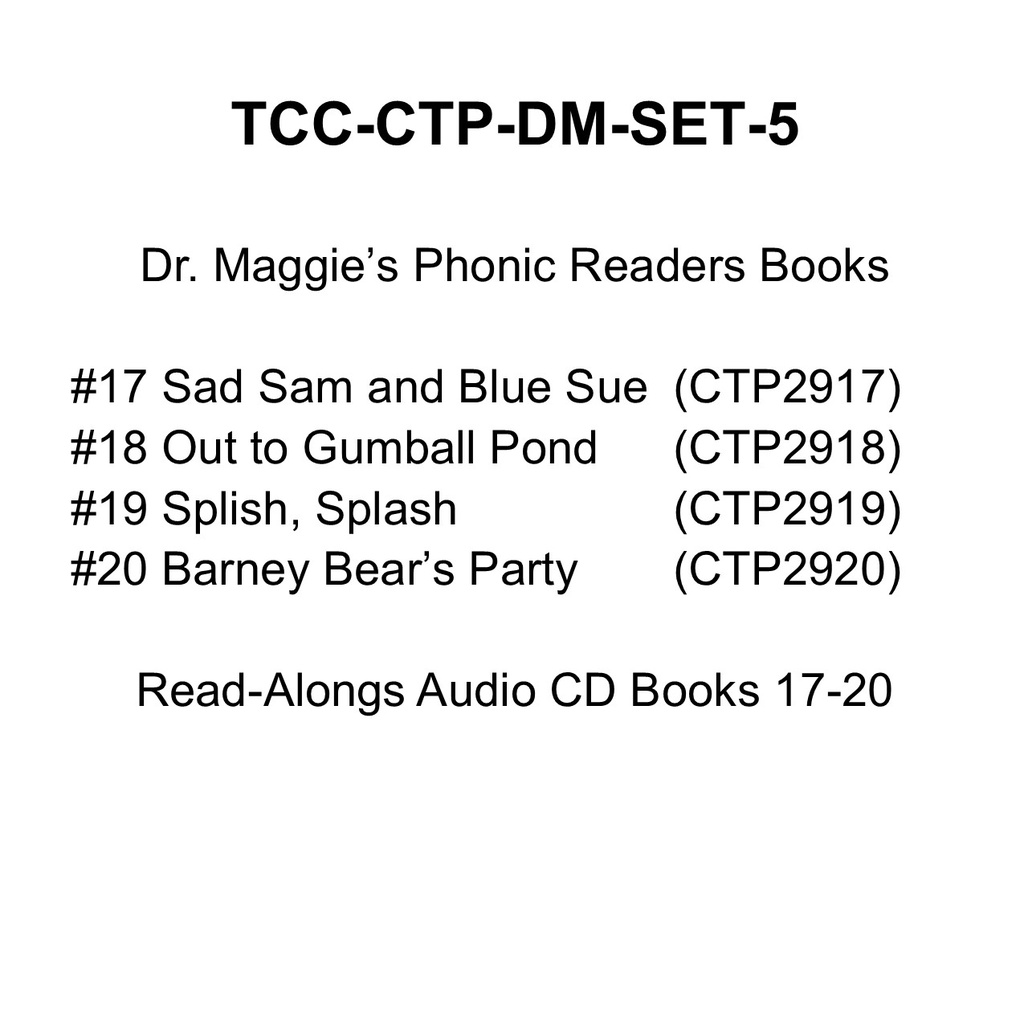 Dr Maggie's Readers  Set