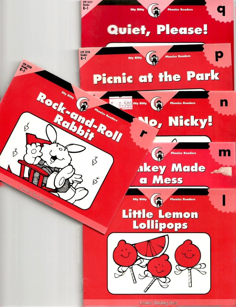 ITTY BITTY Phonics Readers Complete Set