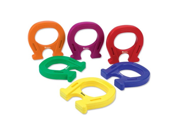Primary Science 5&quot; (12.7 cm) Horseshoe-Shaped Magnets SINGLES
