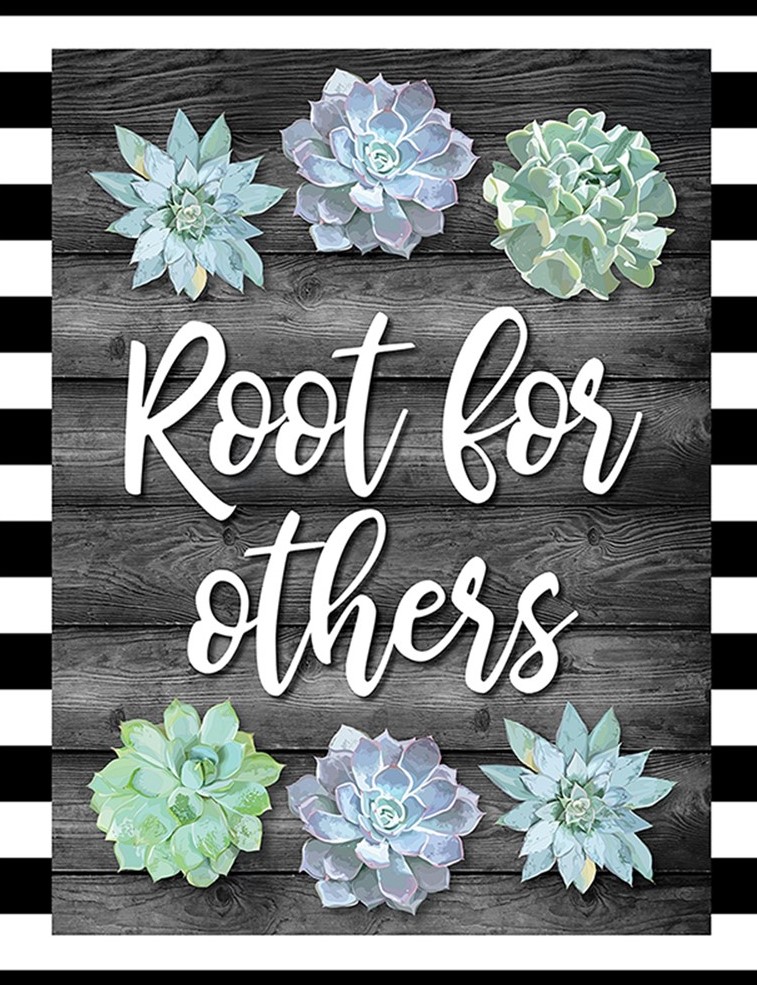 ROOT FOR OTHERS CHART 17''x22''(43cmx55cm)