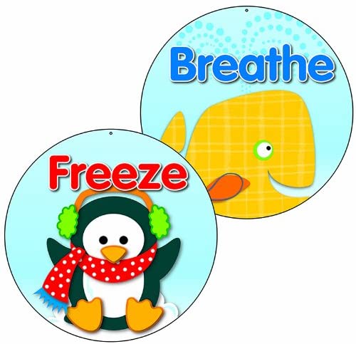 Freeze and Breathe Two-Sided Decoration  (15&quot;=38 cm)