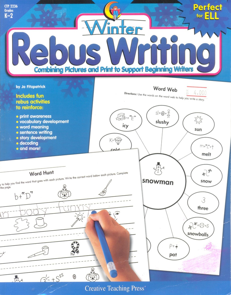 Rebus Writing Winter Gr K-2