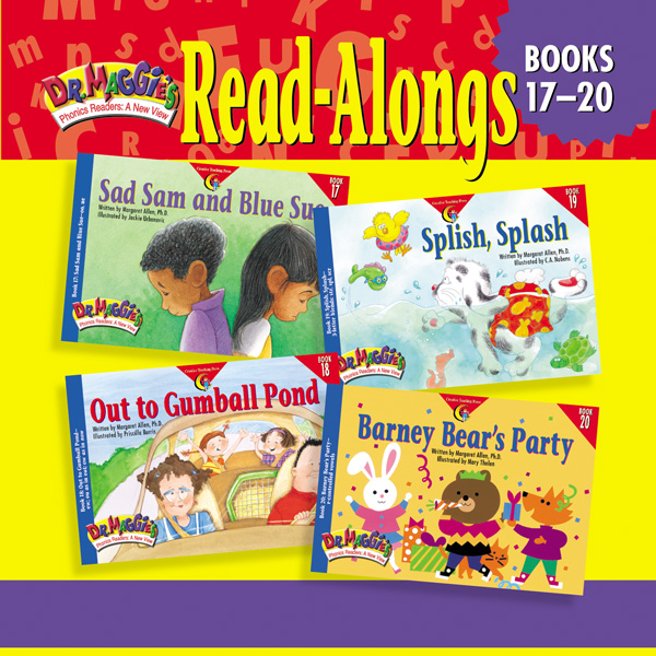 Dr. Maggie's Phonics Readers Read-Along CD: Books 17-20