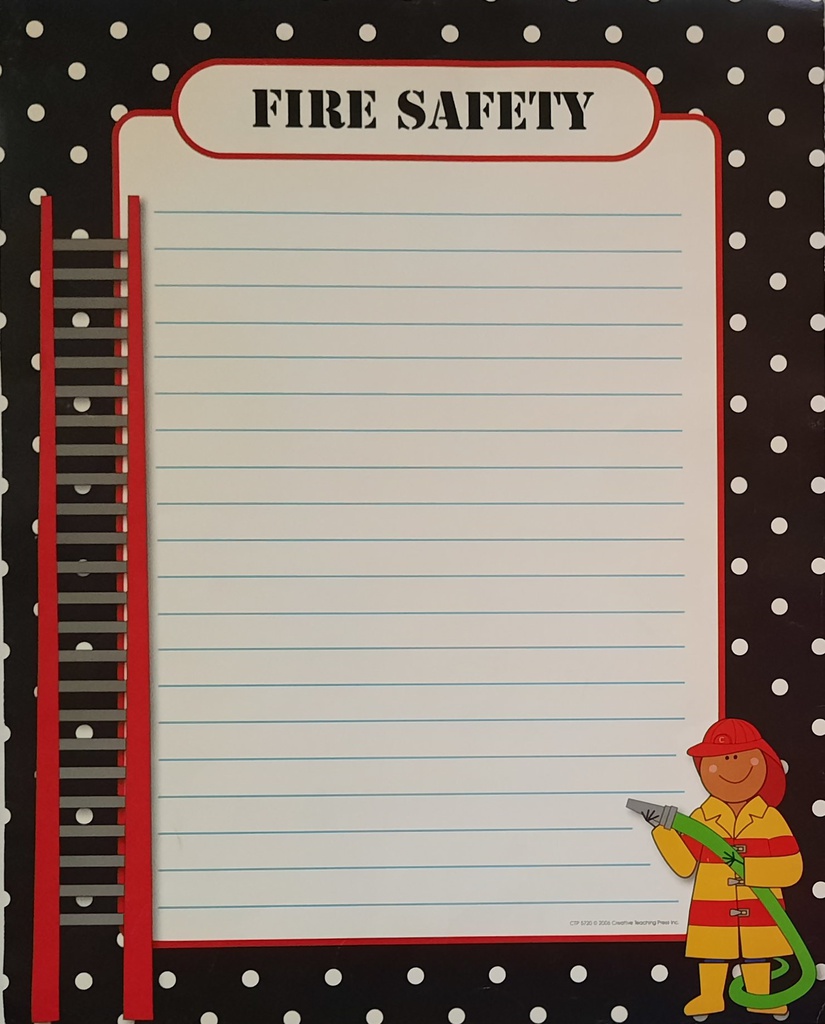Fire Safety Chart ( 55cm x 43cm)