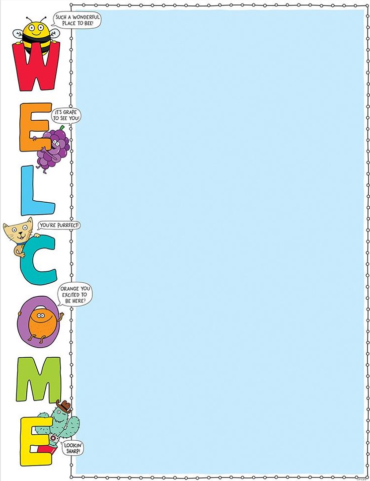 SO MUCH PUN! WELCOME CHART ( 55cm x 43cm)