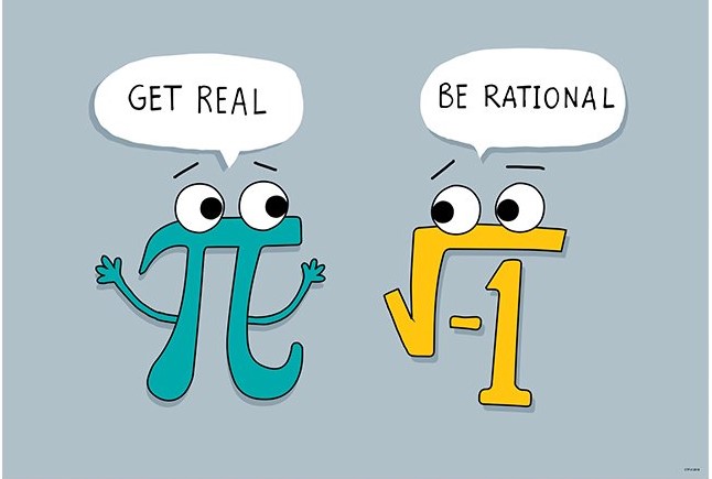 GET REAL. BE RATIONAL. SO MUCH PUN! INSPIRE U POSTER ( 48cm x 33.5cm)