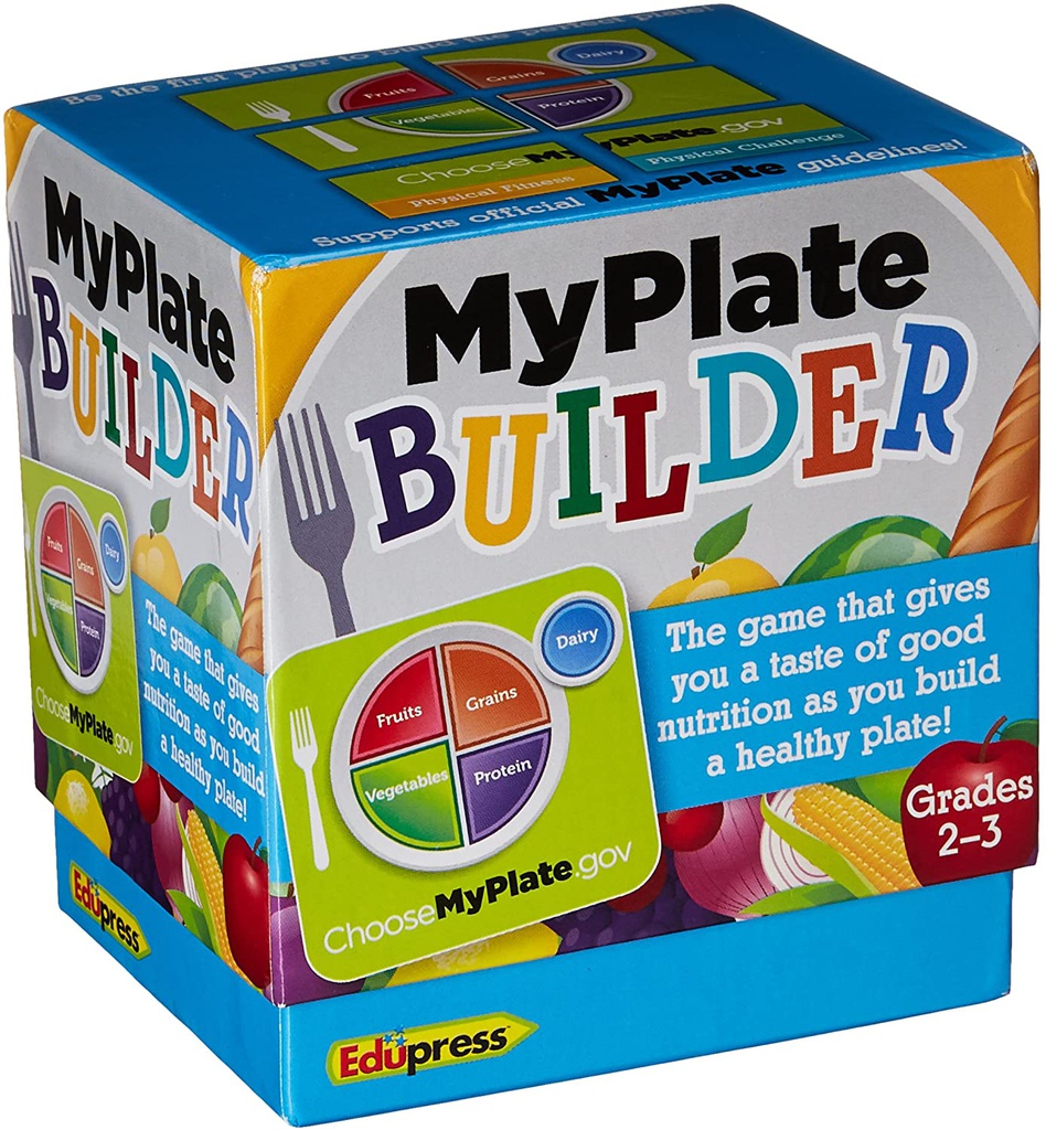MyPlate Builder Game Gr.2-3 (200 Cards) 2-5 players.