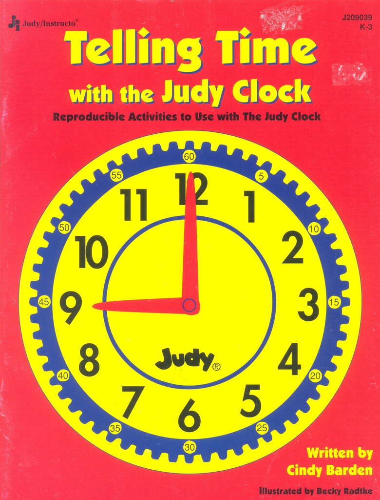 Telling Time with the Judy Clock (K–3) Book