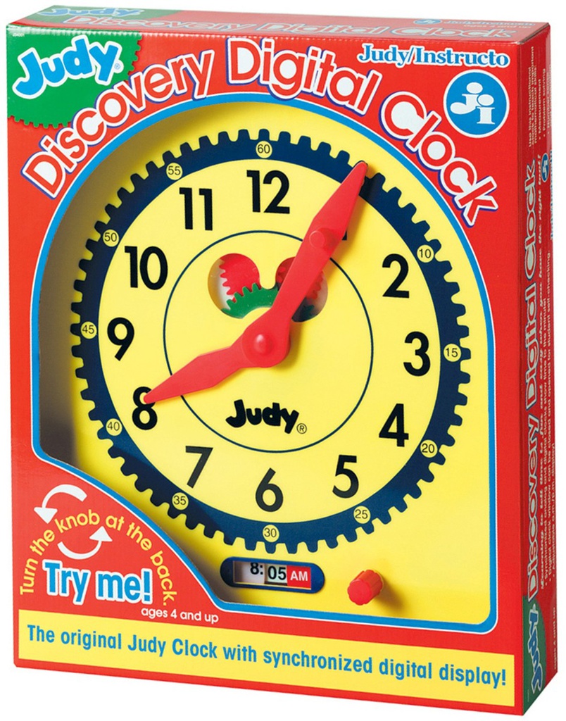 JUDY DISCOVERY DIGITAL CLOCK Ages:4+