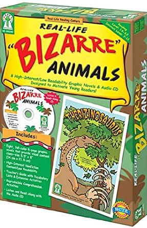 Real-Life “Bizarre” Creatures Book with CD