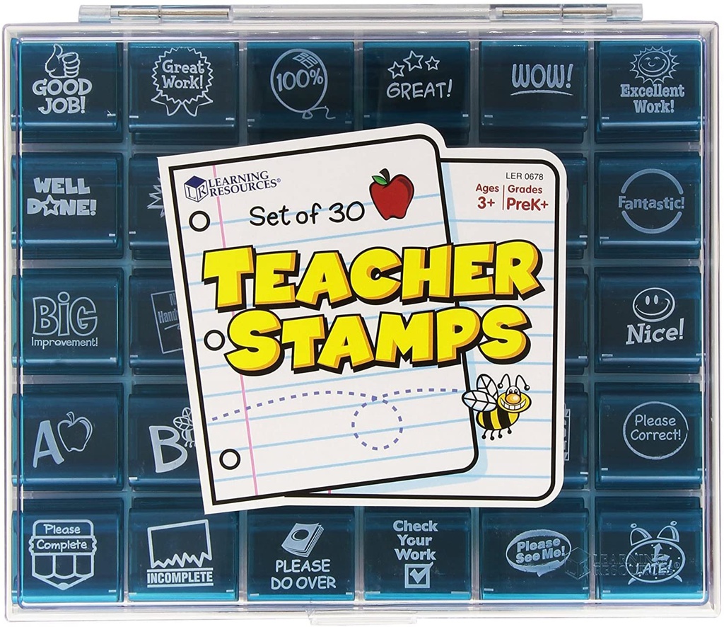 Jumbo Teacher Stamps (30pcs)