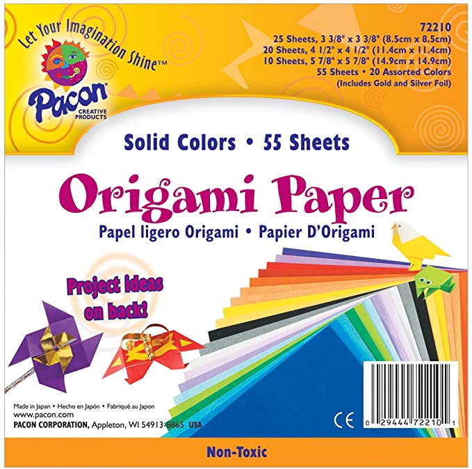 ORIGAMI SMALL 20 Asst colors (55 ct)