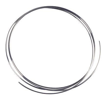 BRACLET SPRINGWIRE 24 inches (60cm.) SILVER