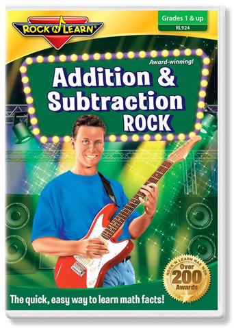 ROCK 'N LEARN ADDITION &amp; SUBTRACTION ROCK DVD
