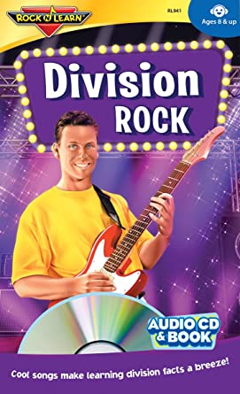 ROCK 'N Learn Division Rock Audio CD &amp; Book Ages 8+ (32 pg book)