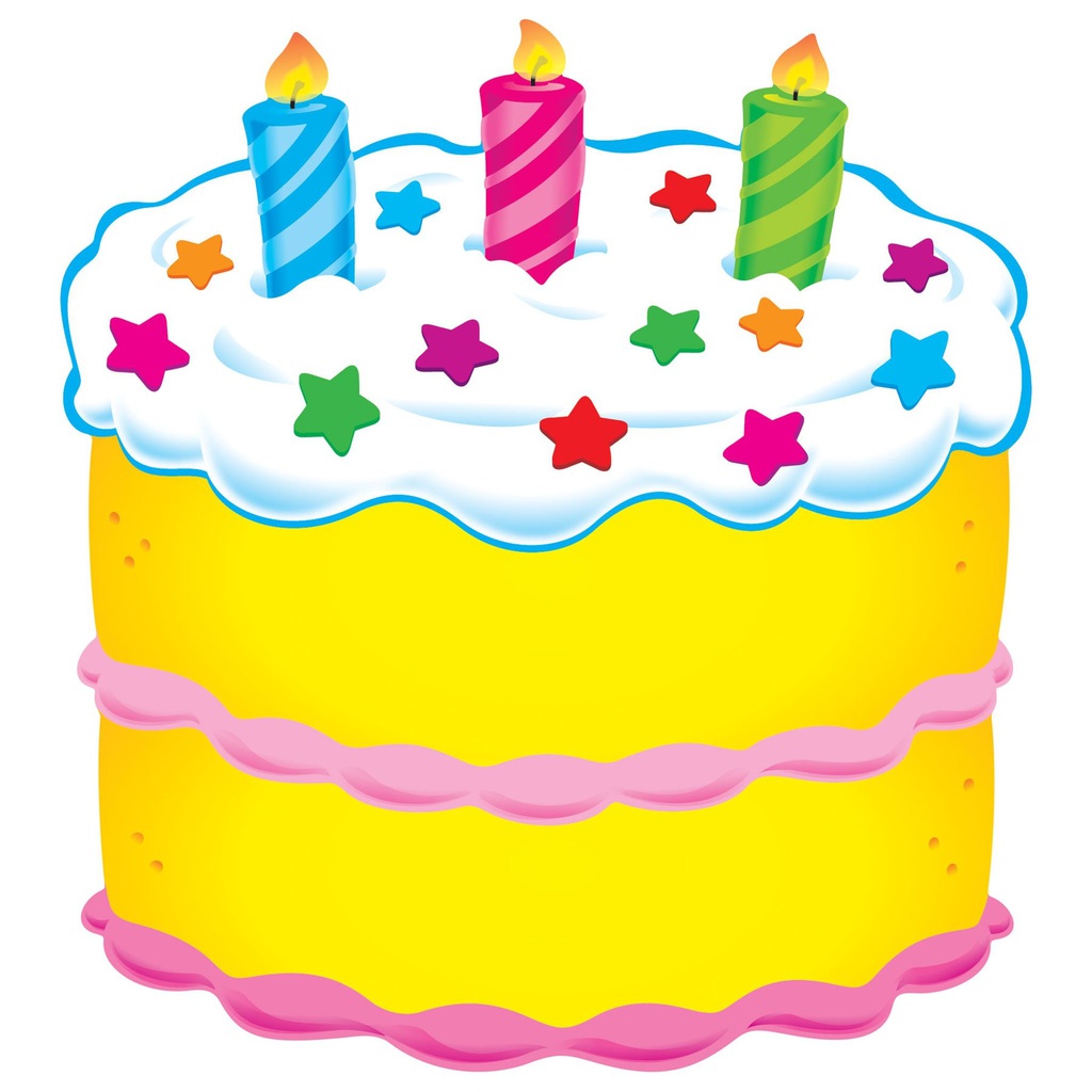 Birthday Cake Accents (15.5cm)    (36 sheets)