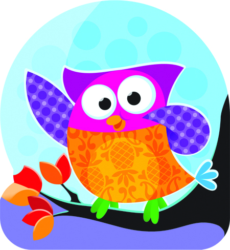 Owl-Stars! Mini Accents (36 pcs) 3''(7.5cm)