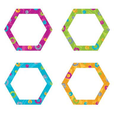Color Harmony Hexa-swirls Accents 5.5'' x 6''(13.9cmx15.24cm)(36 pcs)
