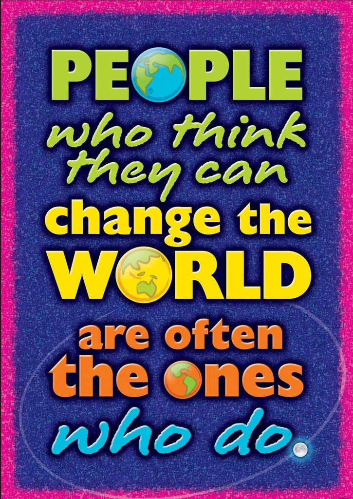 People who think they can… Poster 13.3''x19''(33.7cmx48.2cm)