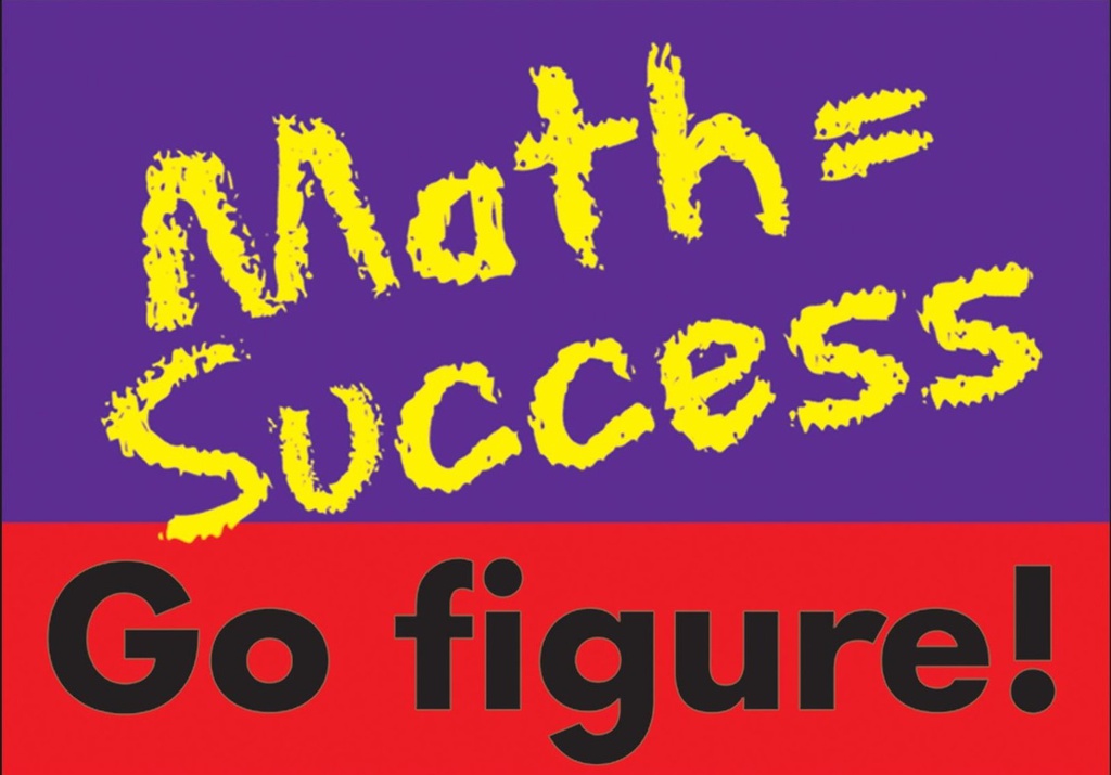 Math = Success Go Figure Poster (48cm x 33.5cm)