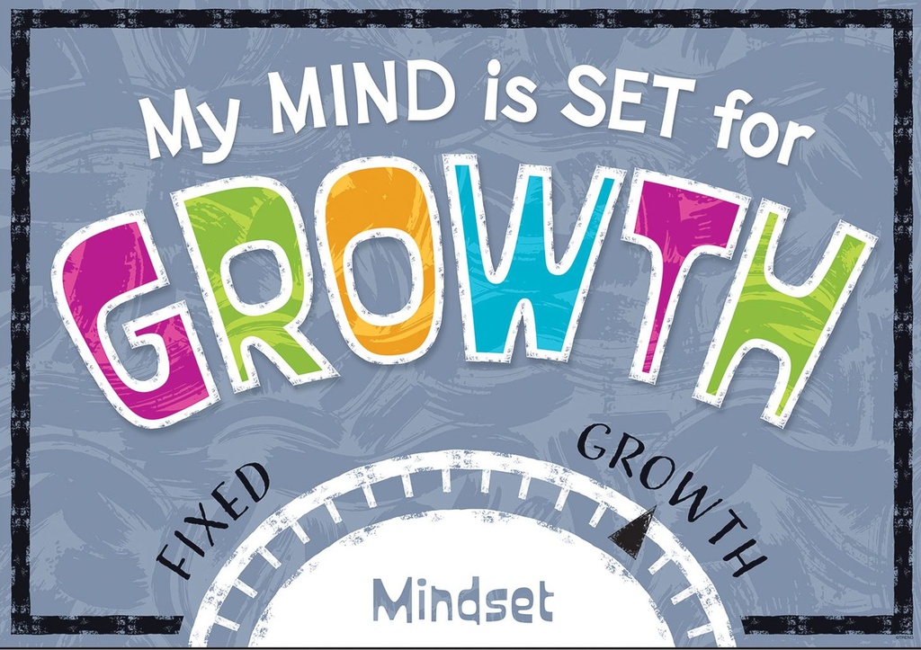 My Mind is set for Growth Poster (48cm x 33.5cm)