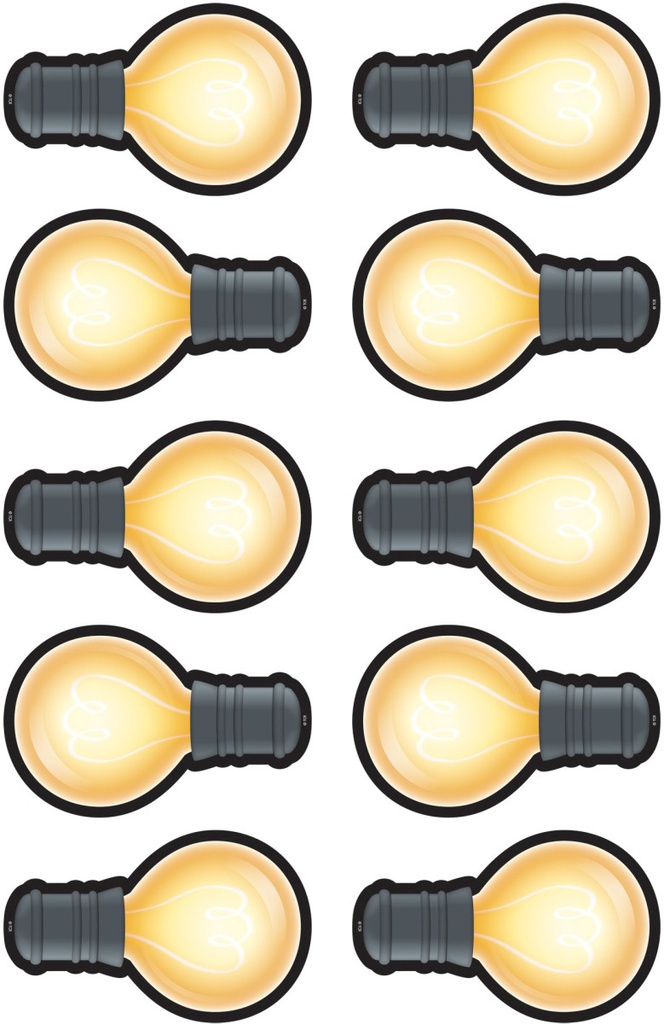 White Light Bulbs Accents 6''(15.2cm)30pcs