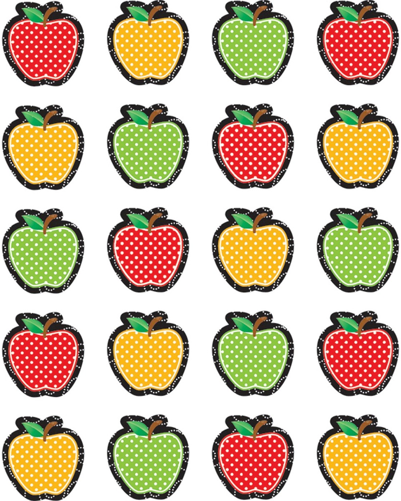 Dotty Apples Stickers (120stickers)
