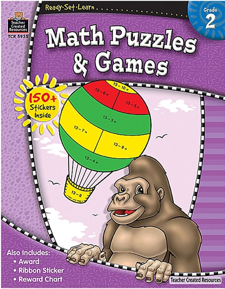 RSL: Math Puzzles &amp; Games (Gr. 2)