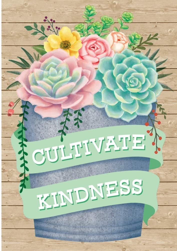 Cultivate Kindness Positive Poster 13.3''x19''(33.7cmx48.2cm)
