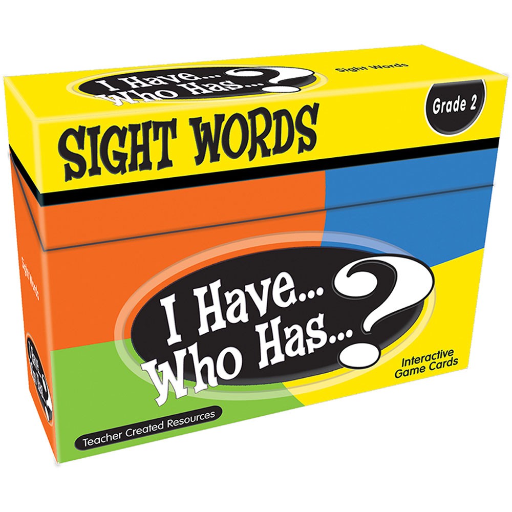 I Have... Who Has...? Sight Words Game (Gr. 2) (37cards)