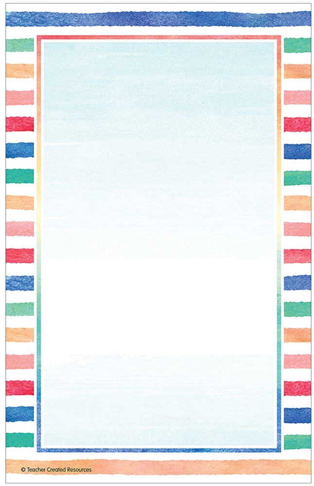 Watercolor Notepad (5.25''x8.25'')(13.3cmx20.9cm)(50sheets)