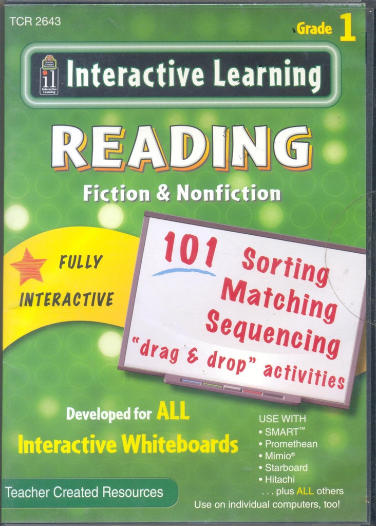 Interactive Learning: Reading GRADE 1