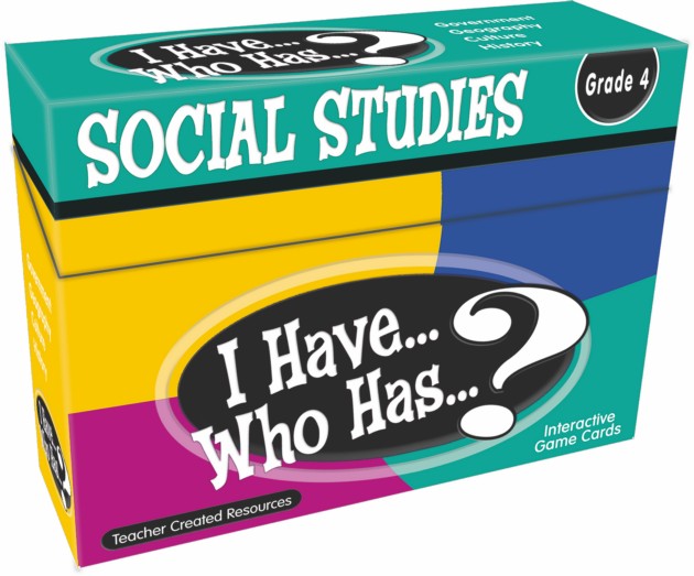 I Have... Who Has...? Social Studies Game (Gr. 4) (37cards)