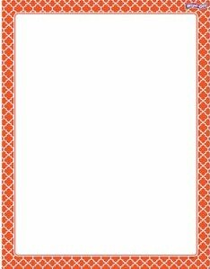 Moroccan Orange Chart Wipe - Off (55cmx 43cm)