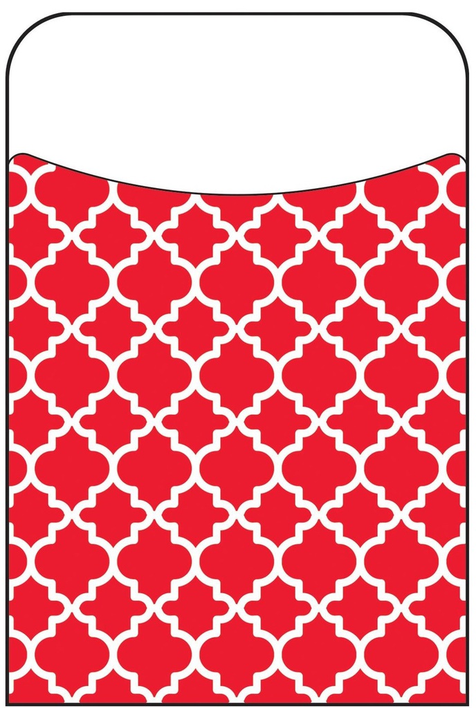Moroccan Red (8.8cm x 13.3cm)    (40 pockets)
