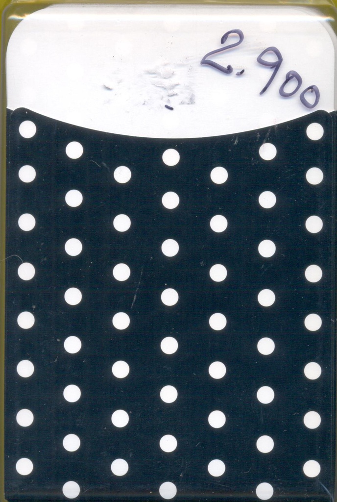 Polka Dots Black (8.8cm x 13.3cm)     (40 pockets)