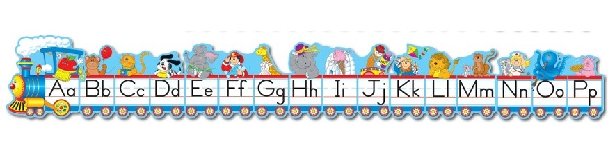 Alphabet Train Bulletin Board Set   (10 pcs)