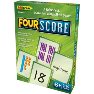 Four Score Card Game: MATH (3-20players)