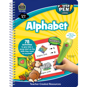 Power Pen Learning Book: Alphabet (6''x8'')(15.2cmx20.3cm)