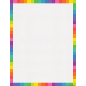 Colorful Schedule Write-On/Wipe-Off Chart 17''x22''(43cmx55cm)