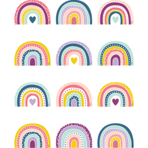 Oh Happy Day Rainbows Mini Accents 2.6” (6.7 cm)