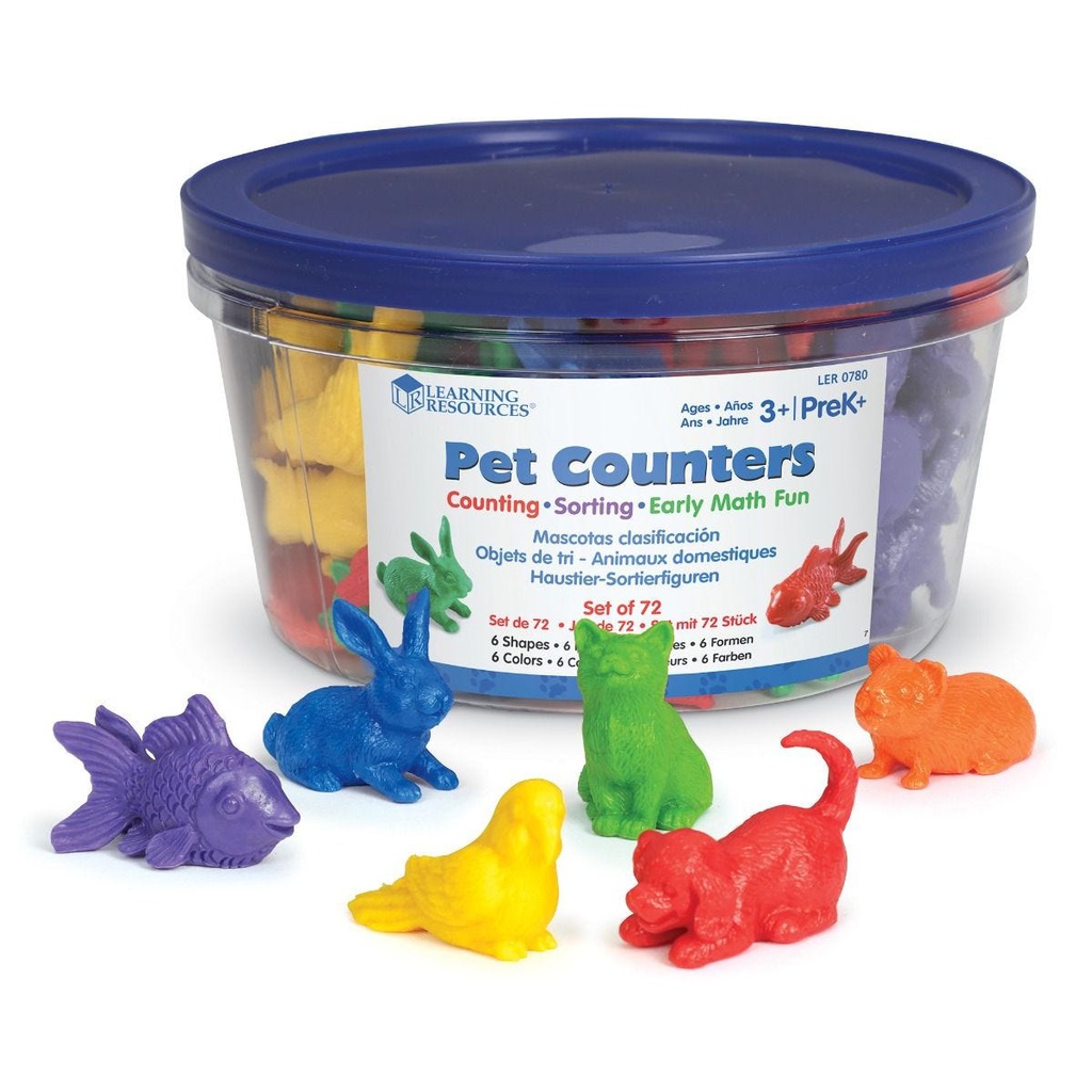 Pet Counters, (Set of 72)
