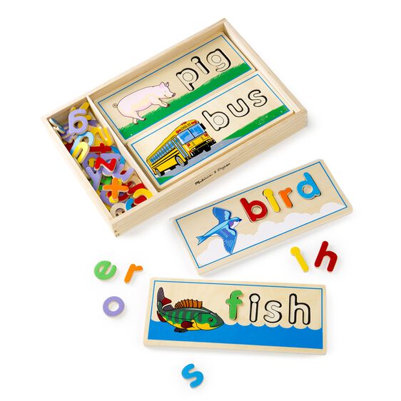 See &amp; Spell Wooden Toys