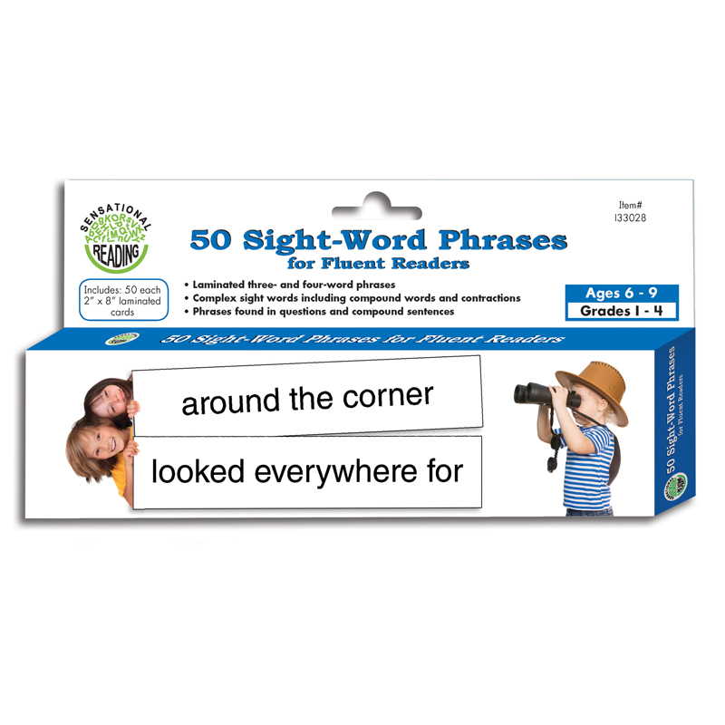 50 SIGHT WORD PHRASES FOR FLUENT READERS