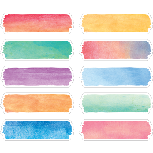Watercolor Labels (30 sheets/pack)