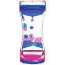 Pink &amp; Blue Liquid Motion Bubbler (2''x5.3'')(5cmx13.4cm)