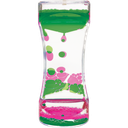 Pink &amp; Green Liquid Motion Bubbler (2''x5.3'')(13.4cmx5cm)