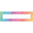 Colorful Scribble Name Plates (36/PACK)