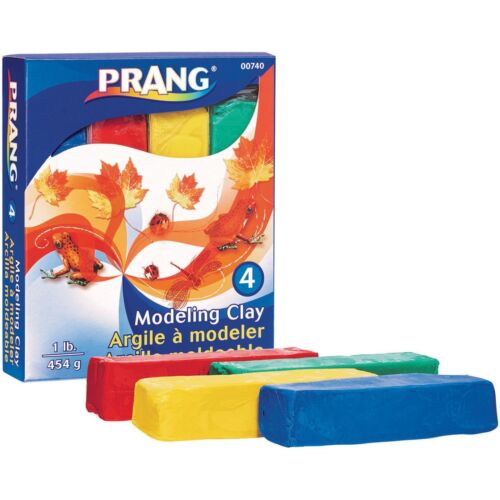 PRANG Modeling Clay - 4 Color - 1/4 lb blocks