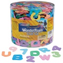 CREATIVITY STREET WONDERFOAM CRAFT TUB ASSORTED SIZES LETTERS AND NUMBERS 1/2 LB
